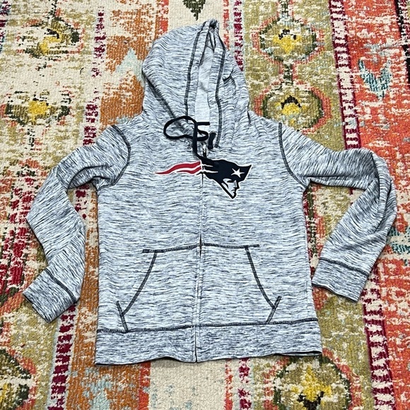 Women's New England Patriots NFL Football Hoodie NFL Team Apparel Sweatshirt - Picture 1 of 7